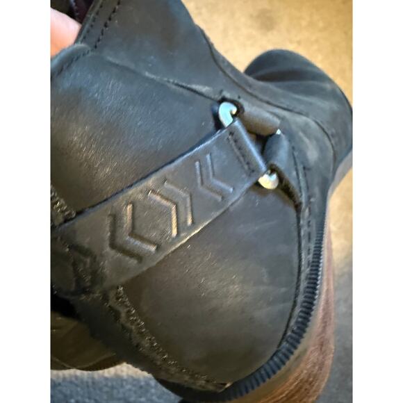 Teva foxy harness Zip bootie black leather 8.5 - Picture 5 of 8